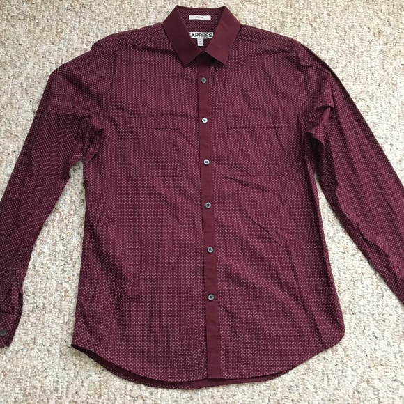 Mens Express Fitted Shirt M - Picture 2 of 5